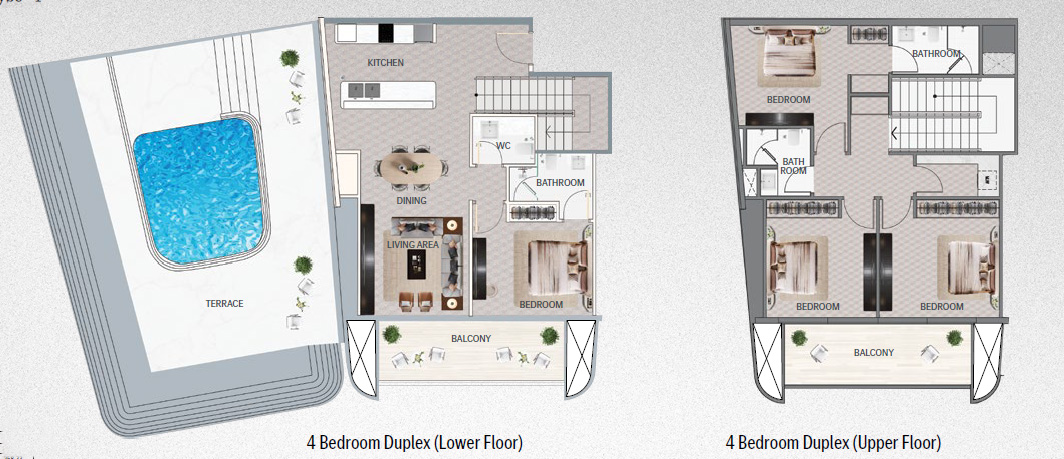 4-Bedroom Residences